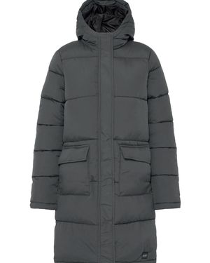 Oxmo Wintermantel Oxminna Long - Grau