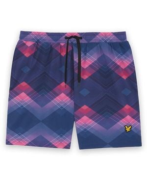 Lyle & Scott Badeshorts - Blau