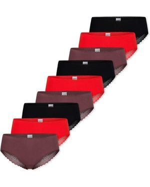 Schiesser Slip 95/5 Modern Cotton - Rot