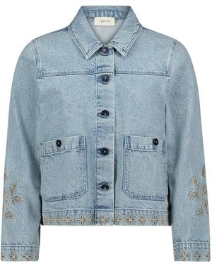 Cartoon Jacke - Blau
