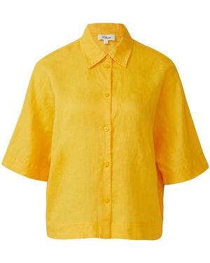 S.oliver Bluse - Gelb