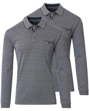 CASA MODA Shirt Basic - Grau