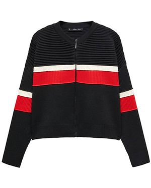 Mango Strickjacke 'Bizcoxit' - Rot