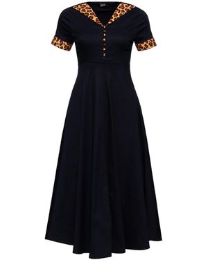 Queen Kerosin Kleid - Blau