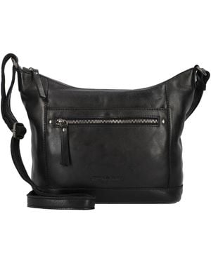 Greenburry Schultertasche Colombiana - Schwarz