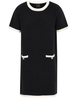 DreiMaster Klassik Kleid 'Classic Look' - Schwarz