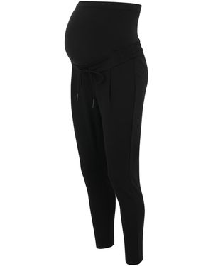 Vero Moda Bundfaltenhose VMMEva (1-tlg) Falten - Schwarz