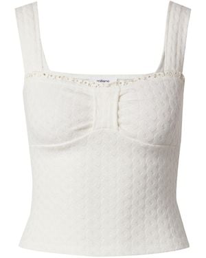 millane Top Bow - Weiß