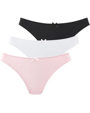 petite fleur by Lascana String - Pink