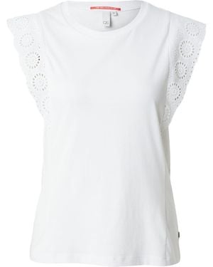 QS T-Shirt - Weiß