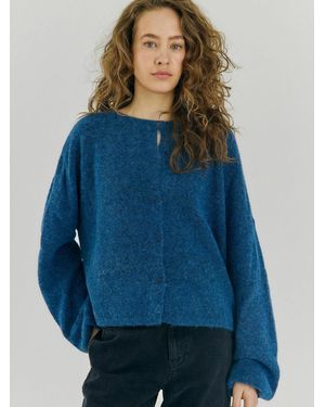 NORR Strickjacke Halli - Blau