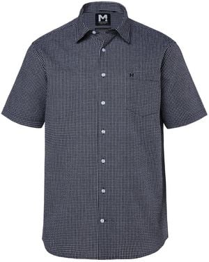 Men Plus Hemd - Blau