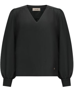 Mos Mosh Bluse Mmkylie Miley - Schwarz