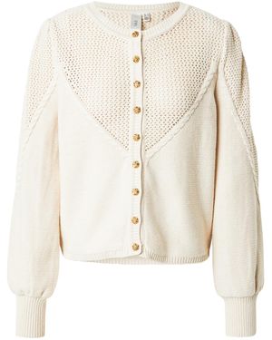 Y.A.S Strickjacke 'Migaz' - Weiß