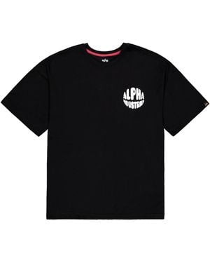 Alpha Industries T-Shirt - Schwarz