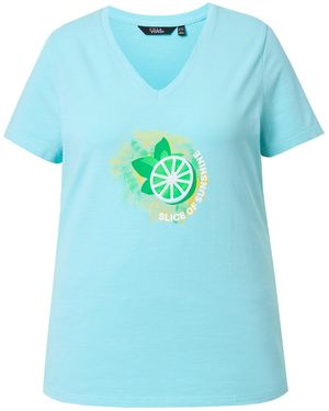 Ulla Popken T-Shirt - Blau