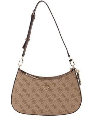 Guess Schultertasche Noelle Ii Top Zip Shoulder Bag - Braun