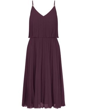Apart Kurzes Plisseekleid - Lila