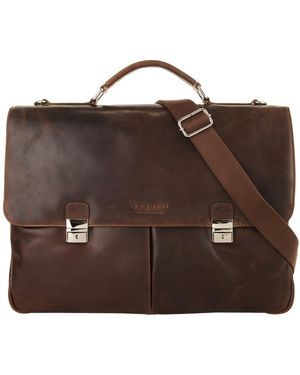 Bugatti Aktenkoffer Romano - Braun
