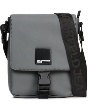 KARL LAGERFELD Umhängetasche Venture Reporter - Schwarz