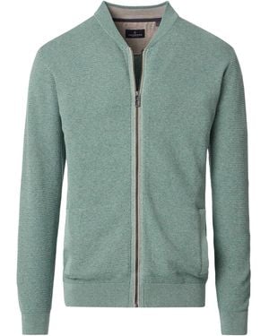 CASA MODA Strickjacke Basic - Grün