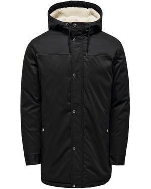 Only & Sons Parka Alexander - Schwarz