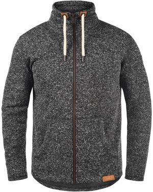 Solid Fleecejacke Luki - Grau