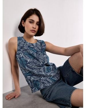Apricot Shirt - Blau