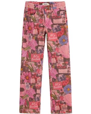 Desigual Jeans - Rot