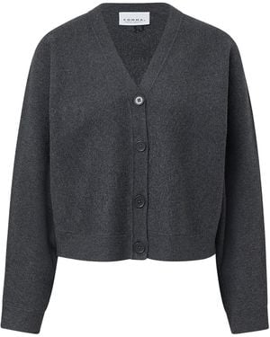 comma casual identity Strickjacke Milano - Blau