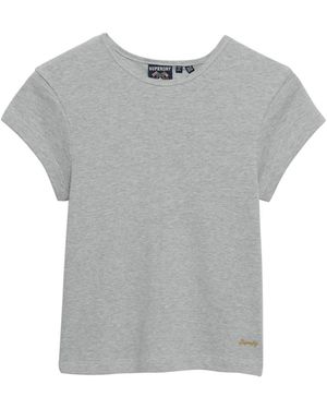 Superdry & Co T-Shirt Athletic Essential - Grau