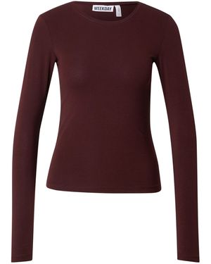 Weekday Shirt - Rot