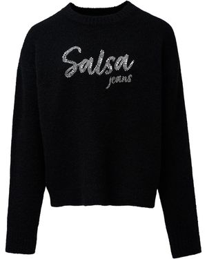 Salsa Jeans Pullover - Schwarz