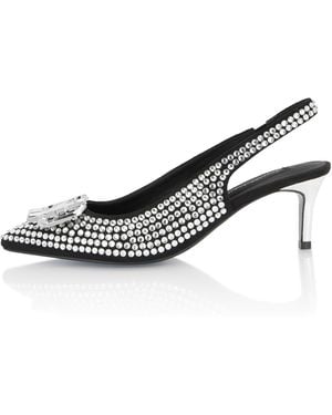 Philipp Plein Slingpumps - Mettallic