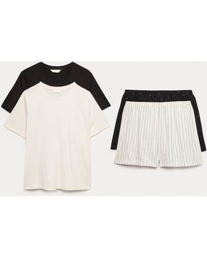 Marks & Spencer Pyjama - Schwarz
