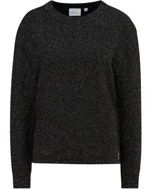 comma casual identity Pullover - Schwarz