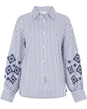 Apricot Bluse - Blau