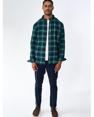 Legends Hemd Humphrey Flannel Check Shirt - Blau