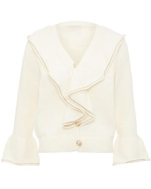 Aleva Strickjacke - Weiß