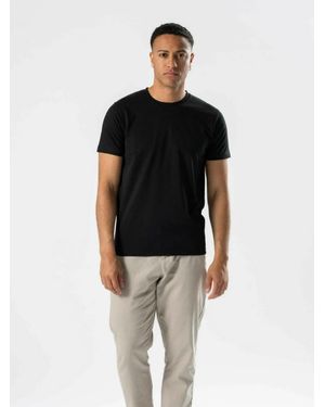 TeeShoppen T-Shirt Regular T - Schwarz