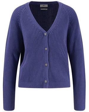 Fynch-Hatton Strickjacke - Blau