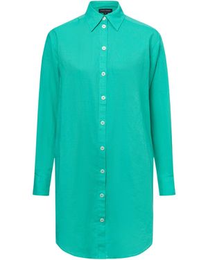 Franco Callegari Bluse Gudrun - Blau