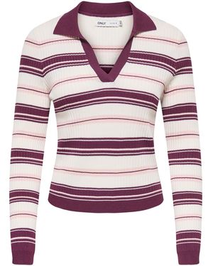 ONLY Pullover Onlkaya - Rot