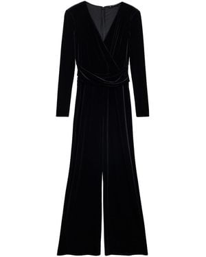 Mango Jumpsuit 'Xtuxedo' - Schwarz