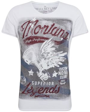 Key Largo Shirt Montana - Weiß