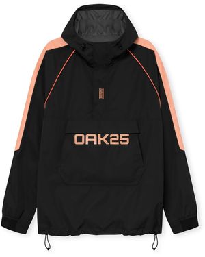 OAK25 Funktionsjacke Commute Rainbreaker - Schwarz