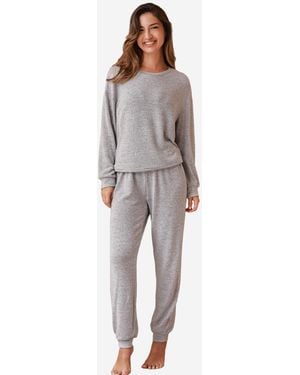 CUPSHE Pyjama Lights Out - Grau