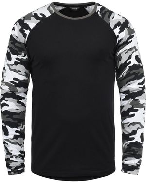Solid Shirt Cajus - Schwarz
