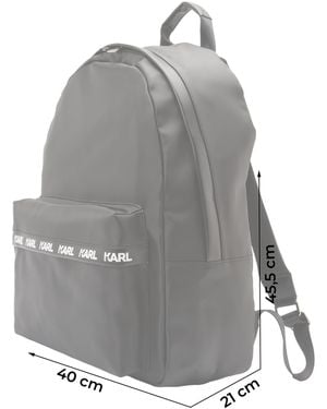 KARL LAGERFELD Rucksack - Grau