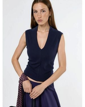 Busem Top - Blau